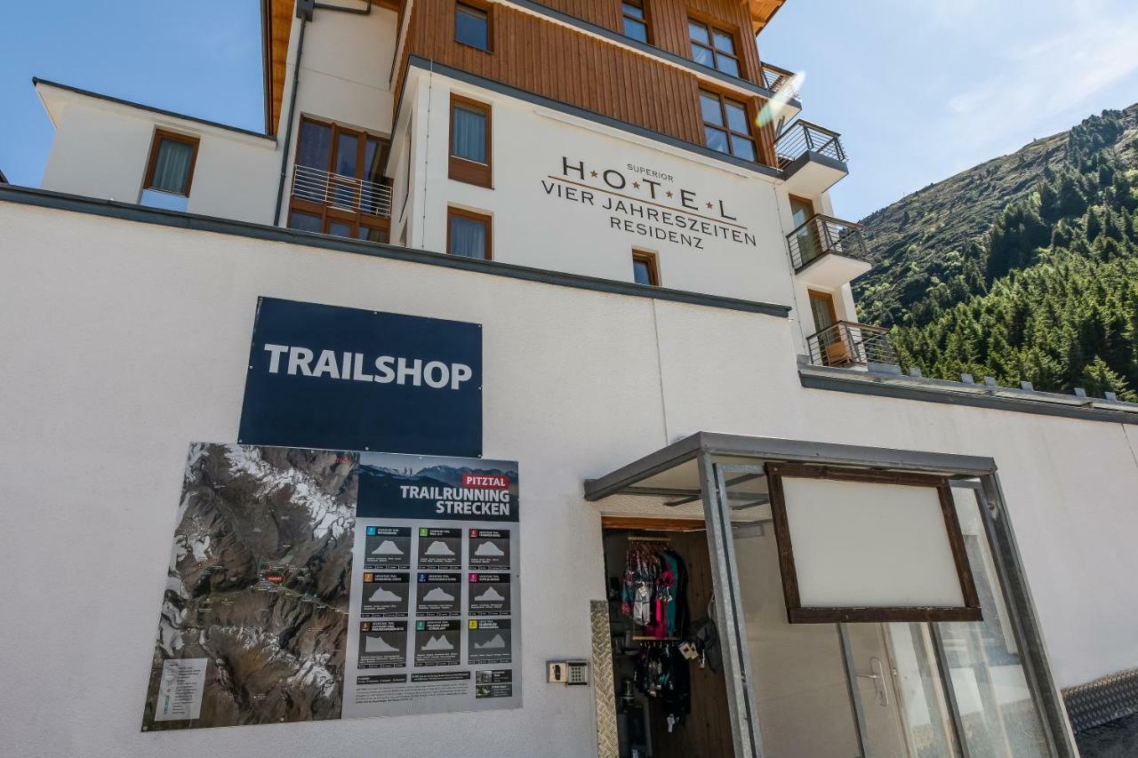 Hotel Vier Jahreszeiten Sankt Leonhard im Pitztal Exterior foto
